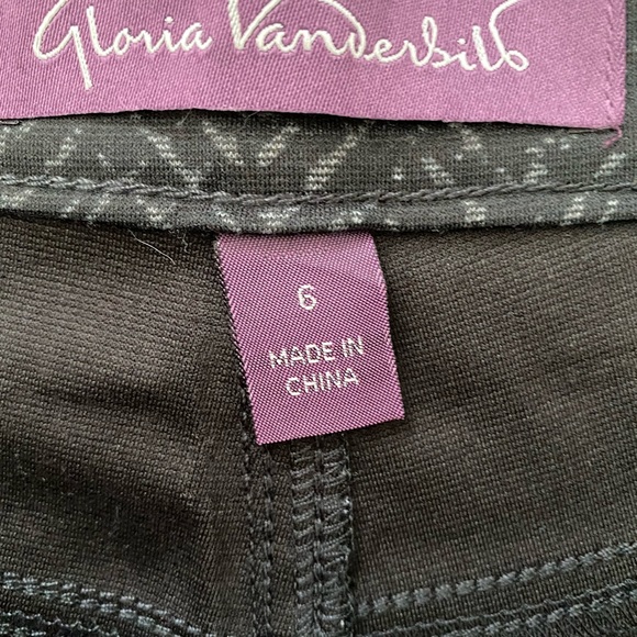 Gloria Vanderbilt Amanda Tapered Leg HighRise pant - Picture 3 of 8